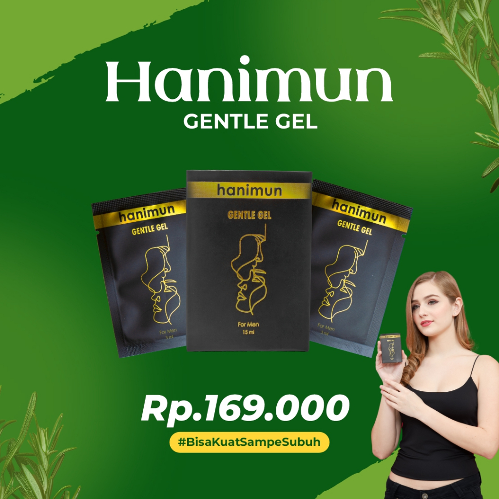 Hanimun Gentle Gel Original Obat Kuat Performa Kesehatan Pria Tahan Lama Obat Oles Pelumas Lelaki