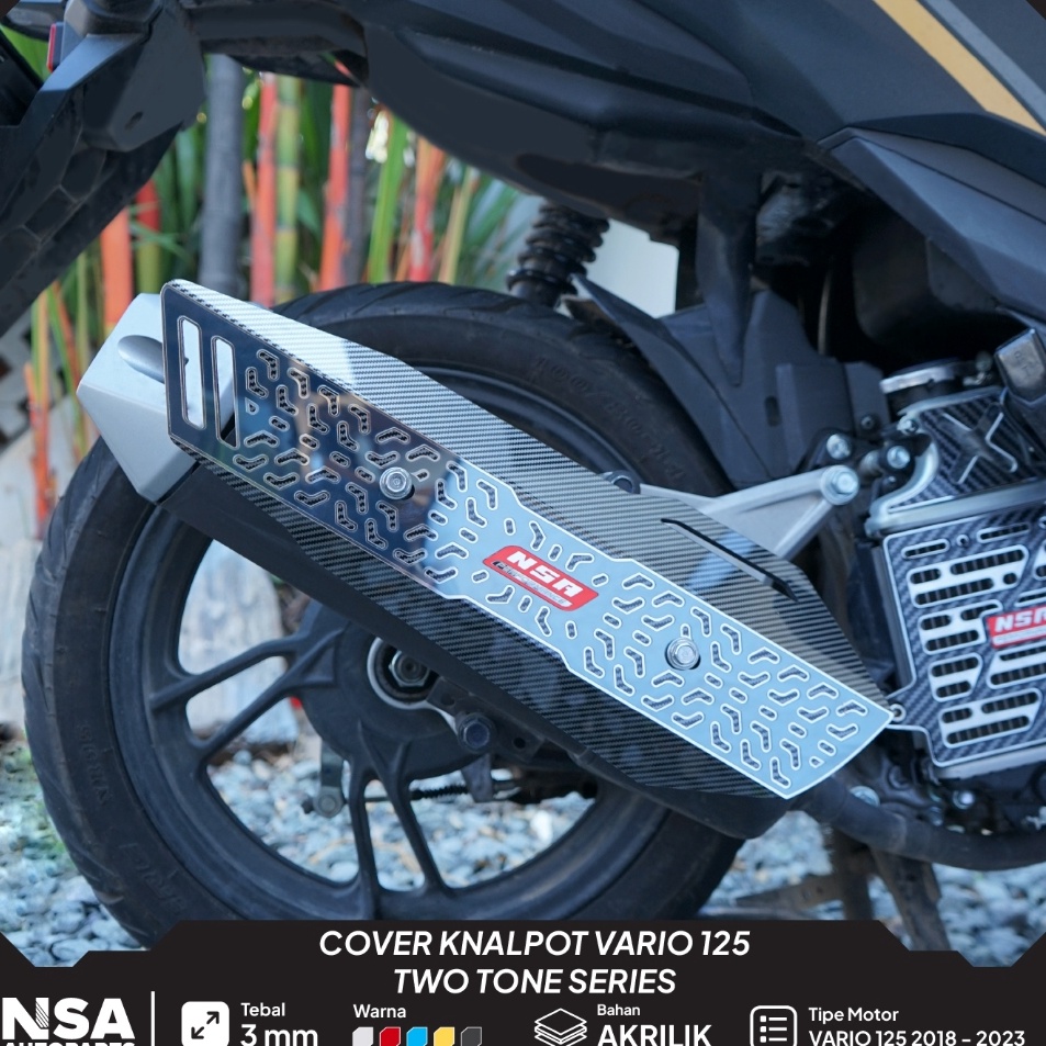 Op COVER KNALPOT VARIO 125 15 NEW 218223 TUTUP KNALPOT VARIO TAMENG KNALPOT VARIO COVER KNALPOT VARI