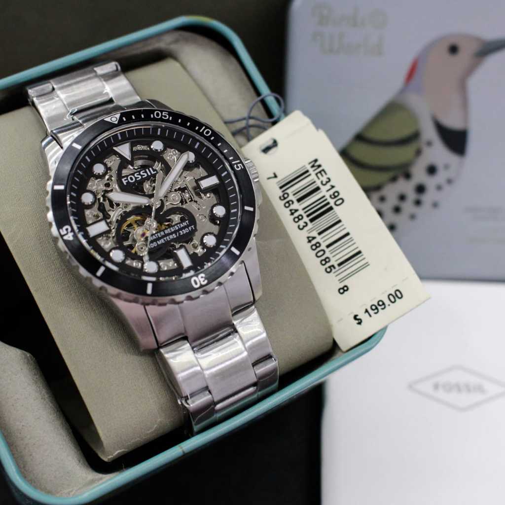 Jam Tangan Possil ME 3190 Series FS Automatic Inc Box Original