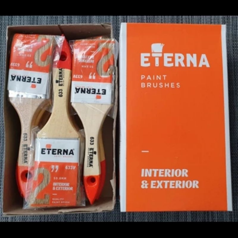 

KUAS CAT ETERNA KUAS GAGANG KAYU PAINT BRUSH