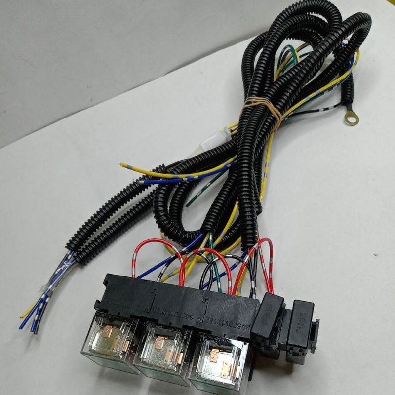 RELAY KABEL SET LAMPU TEMBAK/SOROT UNTUK MOTOR MOBIL