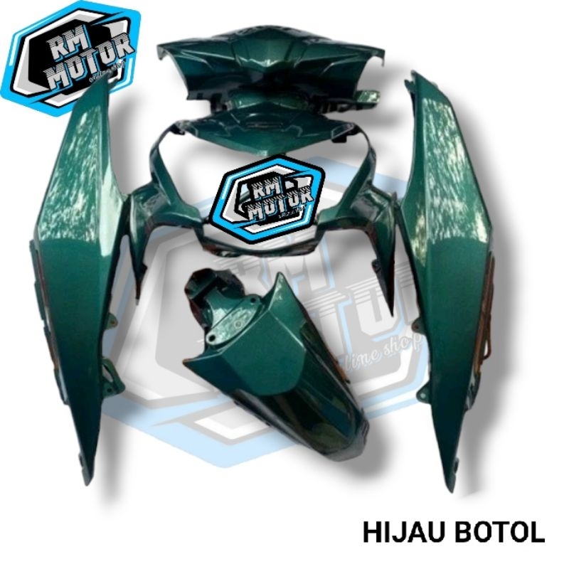 Body Full halus beat fi HIJAU BOTOL 2013 2014 2015 2016 Bisa request warna custom Termurah / Body ha