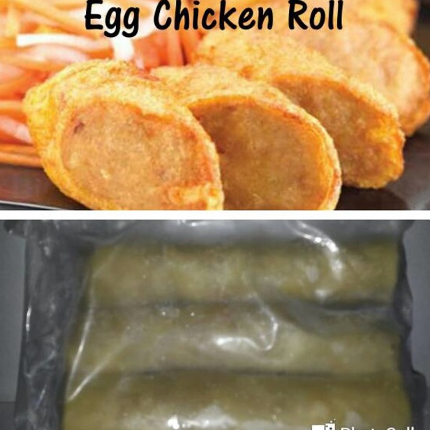 

Dijamin Ori Egg Chicken Roll Eggroll 3 Lonjor Nugget Bento Ayam