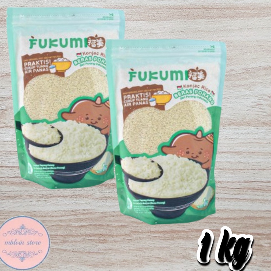 

SALE Beras Porang Fukumi Pouch 1 Kg