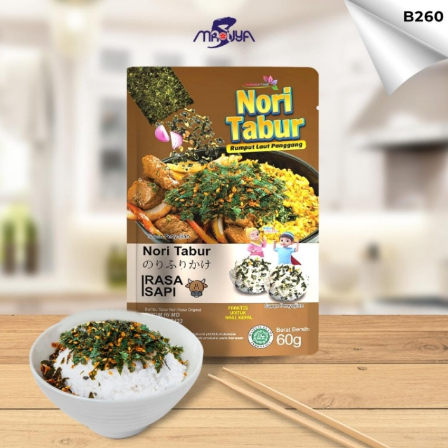 

JSF Nori Tabur Abon Sapi 60 gr - B260