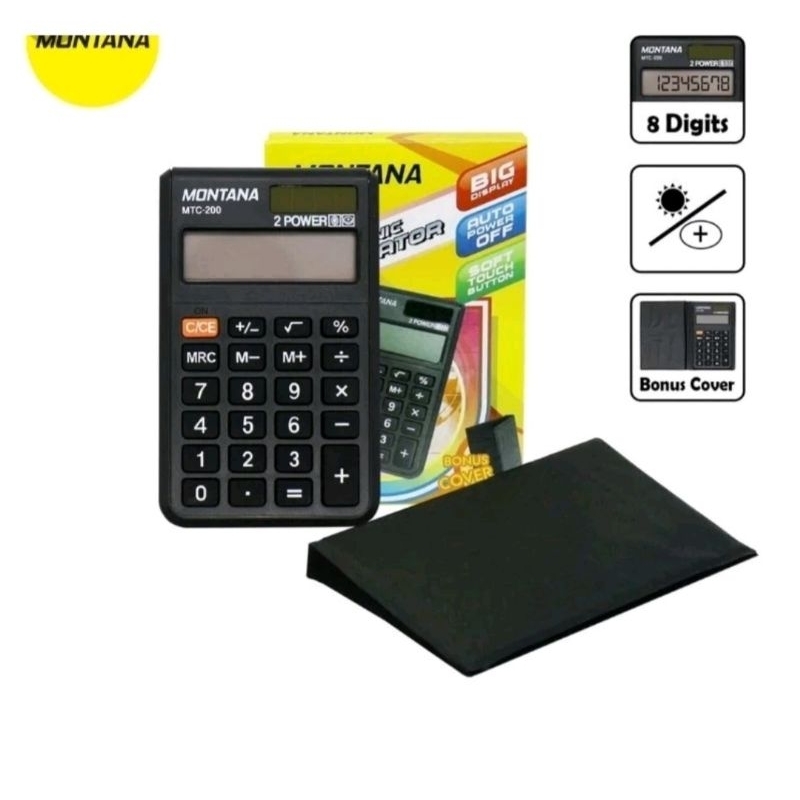 

KALKULATOR SAKU MONTANA MTC 200