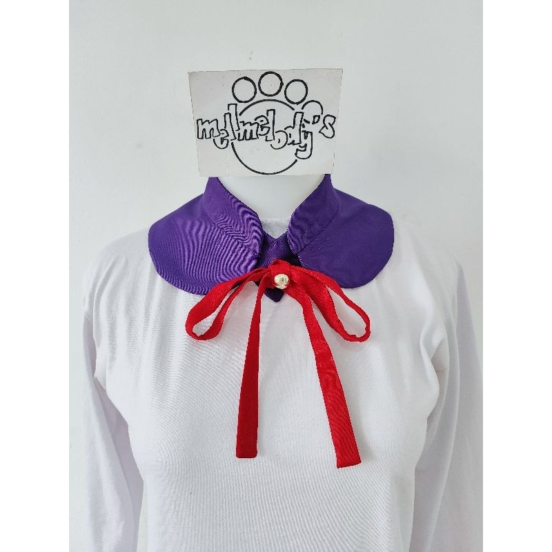 Kerah Raiden Shogun - Aksesoris Kostum Cosplay Genshin Impact