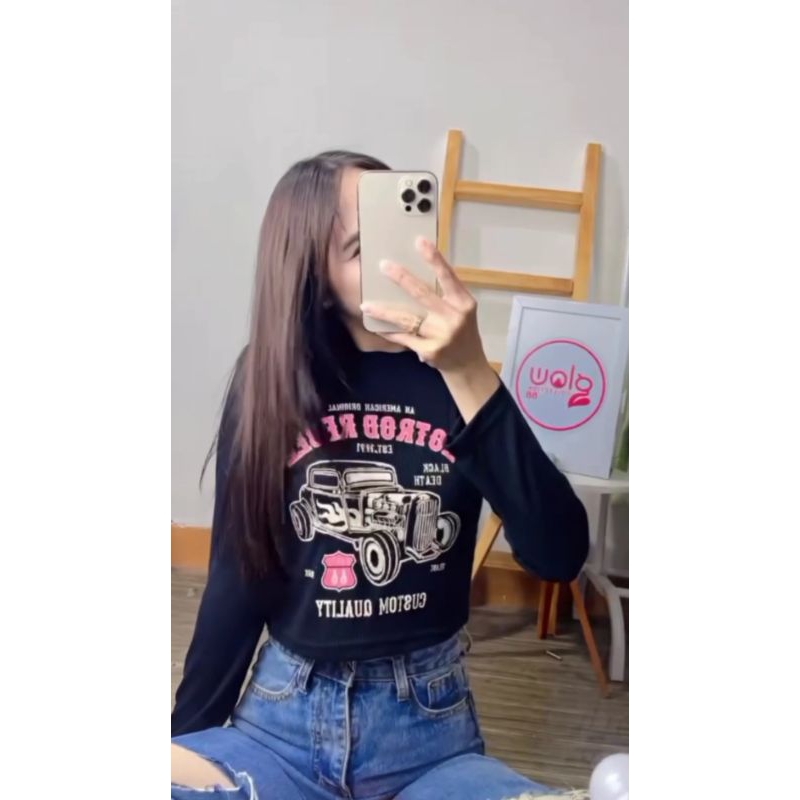 •AGS||•KAOS LENGAN PANJANG WANITA||•KUALITAS•GROSIR