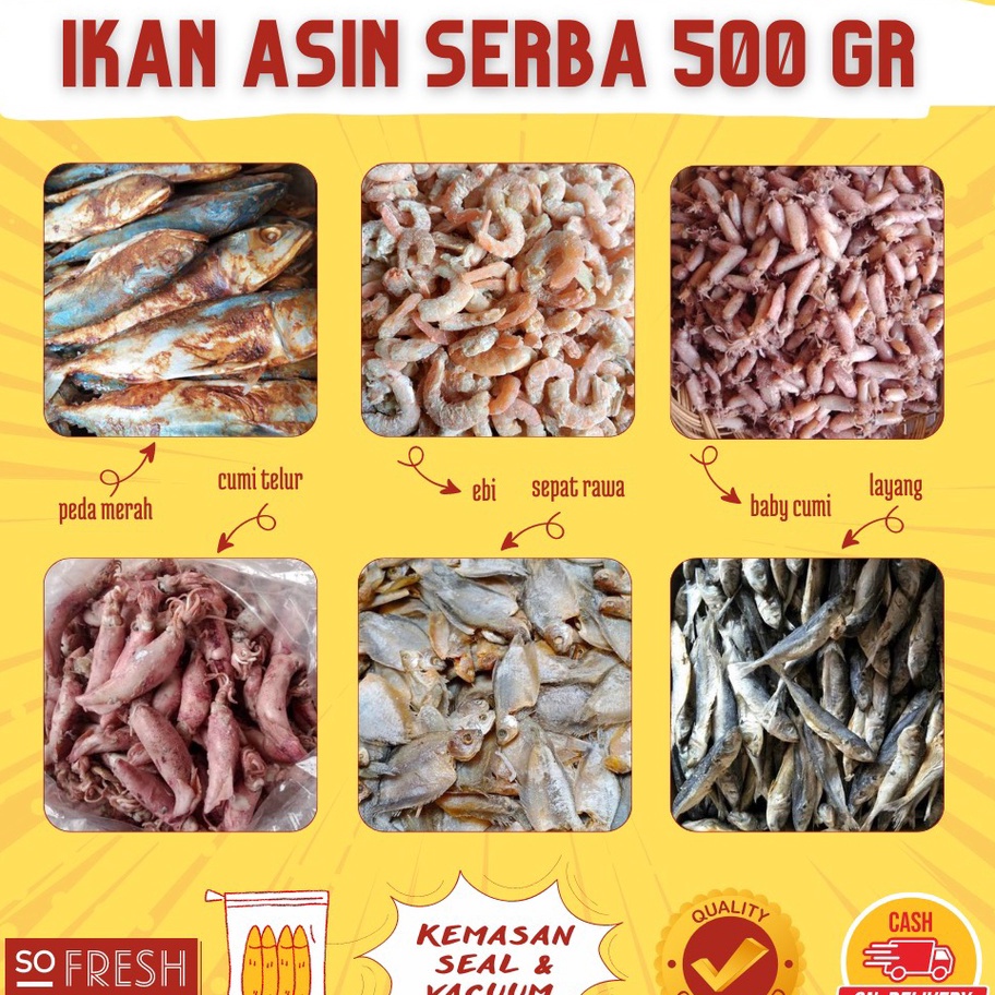 

HOT COD IKAN ASIN 5 GRAM IKAN ASIN MURAH IKAN ASIN IKAN KERING ASIN IKAN KERING IKAN PREMIUM