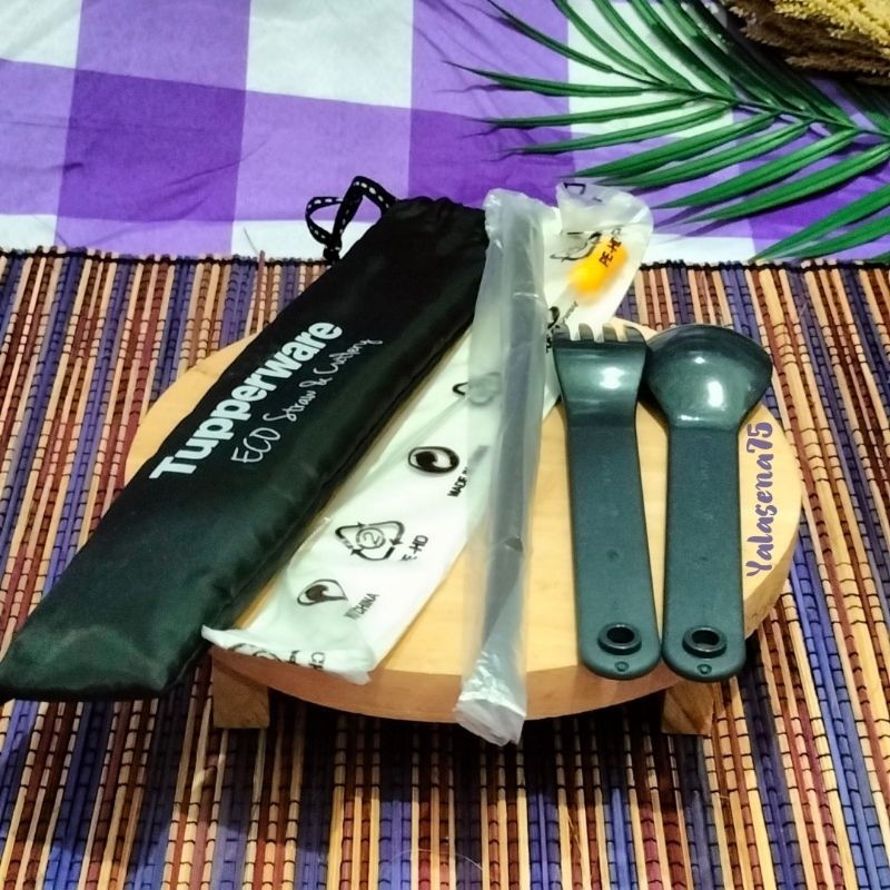 Eco Straw n Cutlery New Ori Tupperware