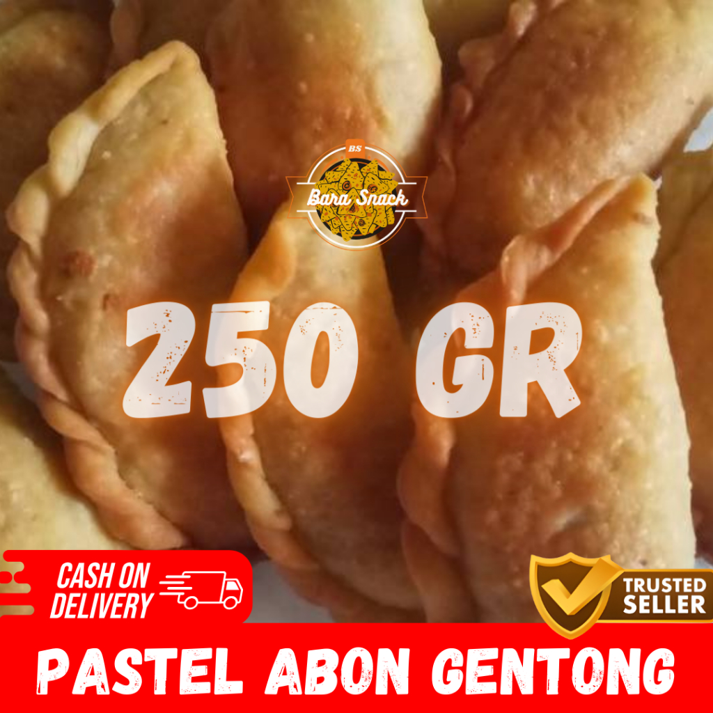 

[ 250gr ] Pastel Abon Cap Gentong / Pastel Kering Isi Abon / Camilan Snack Kiloan Murah