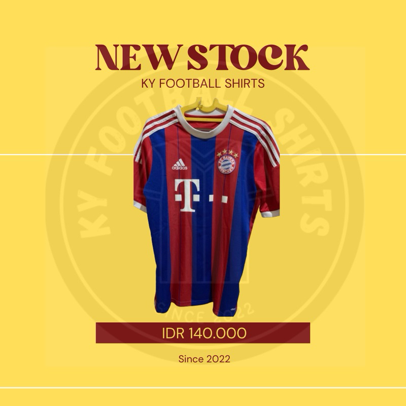 JERSEY BAYERN MUNICH MUNCHEN HOME 2014/15 ORIGINAL