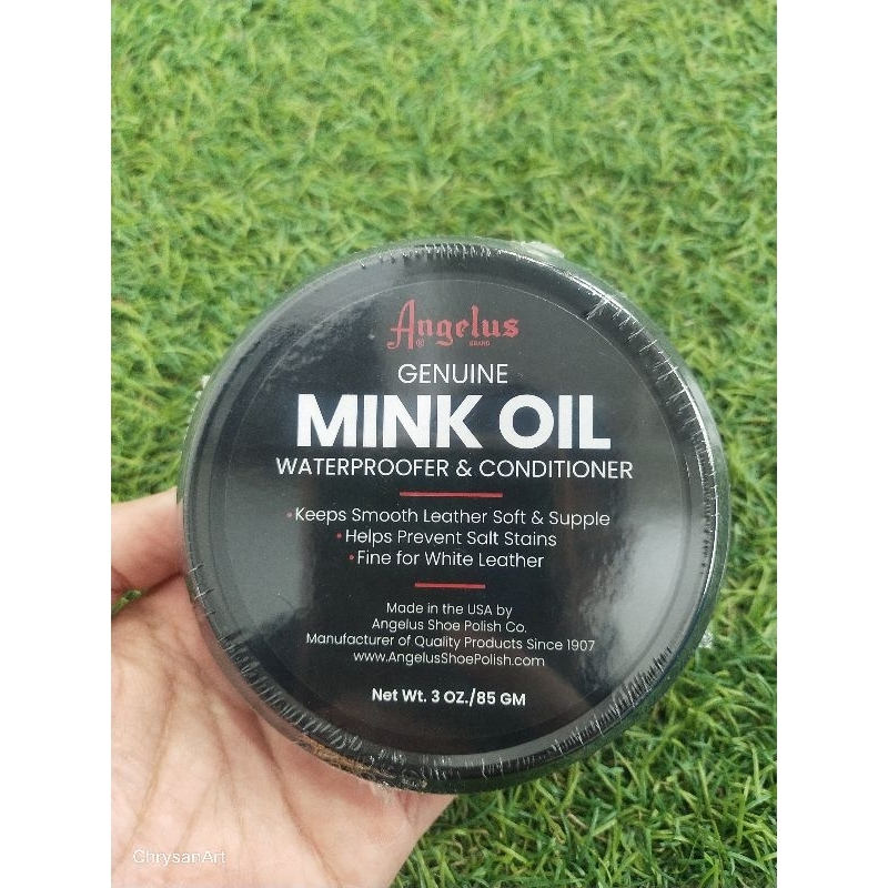 

Angelus Mink Oil/Pengkilap dan Medium Anti Air Bahan Kulit ORIGINAL