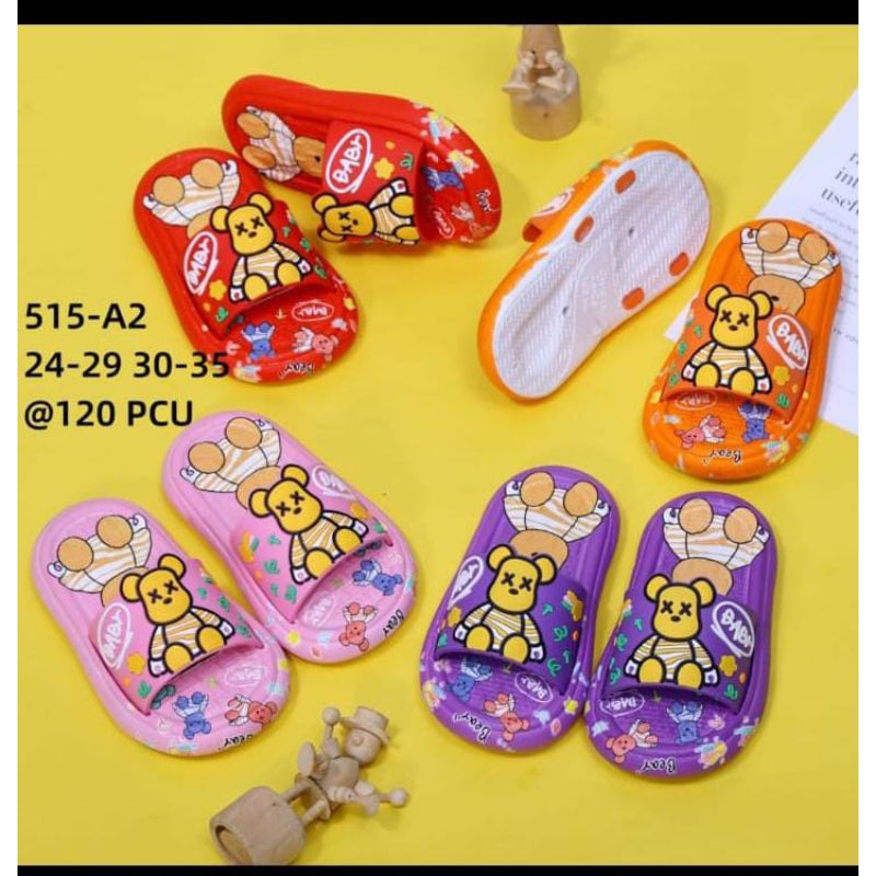sendal anak perempuan/sendal anak cewe/sendal slop anak perempuan