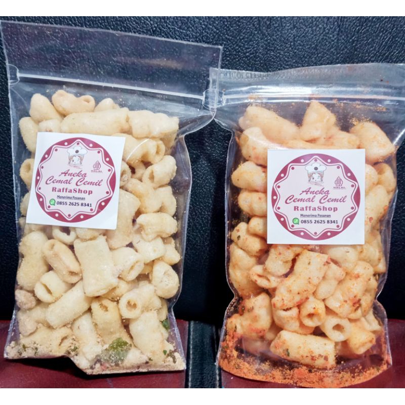 

krupuk macaroni ngembang