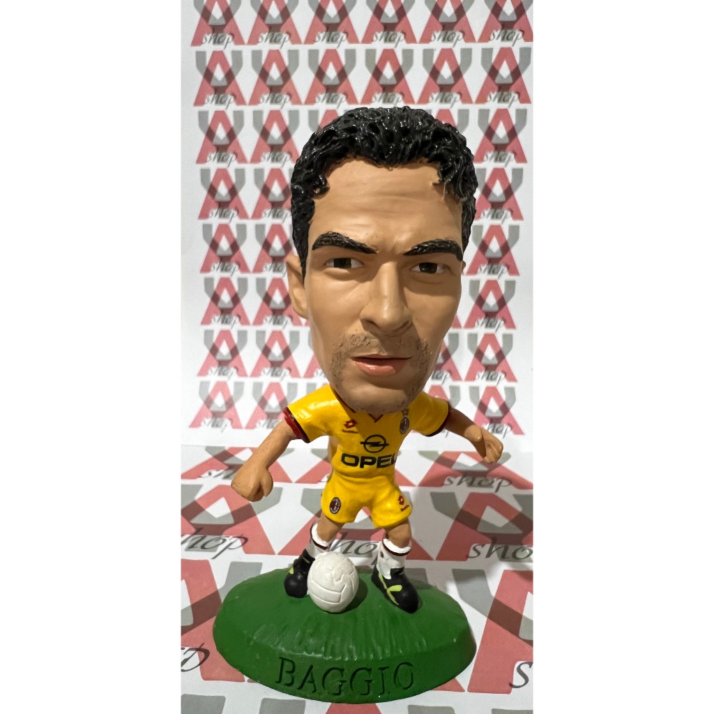 Corinthian Prostars XL Roberto Baggio #18 AC Milan Yellow Repaint