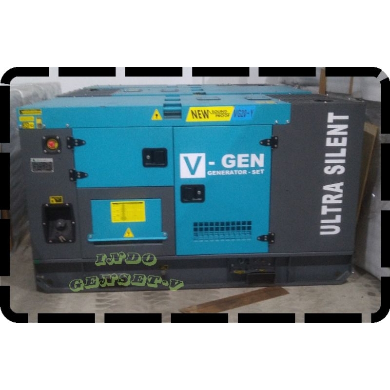 GENSET SILENT 20KVA YANMAR