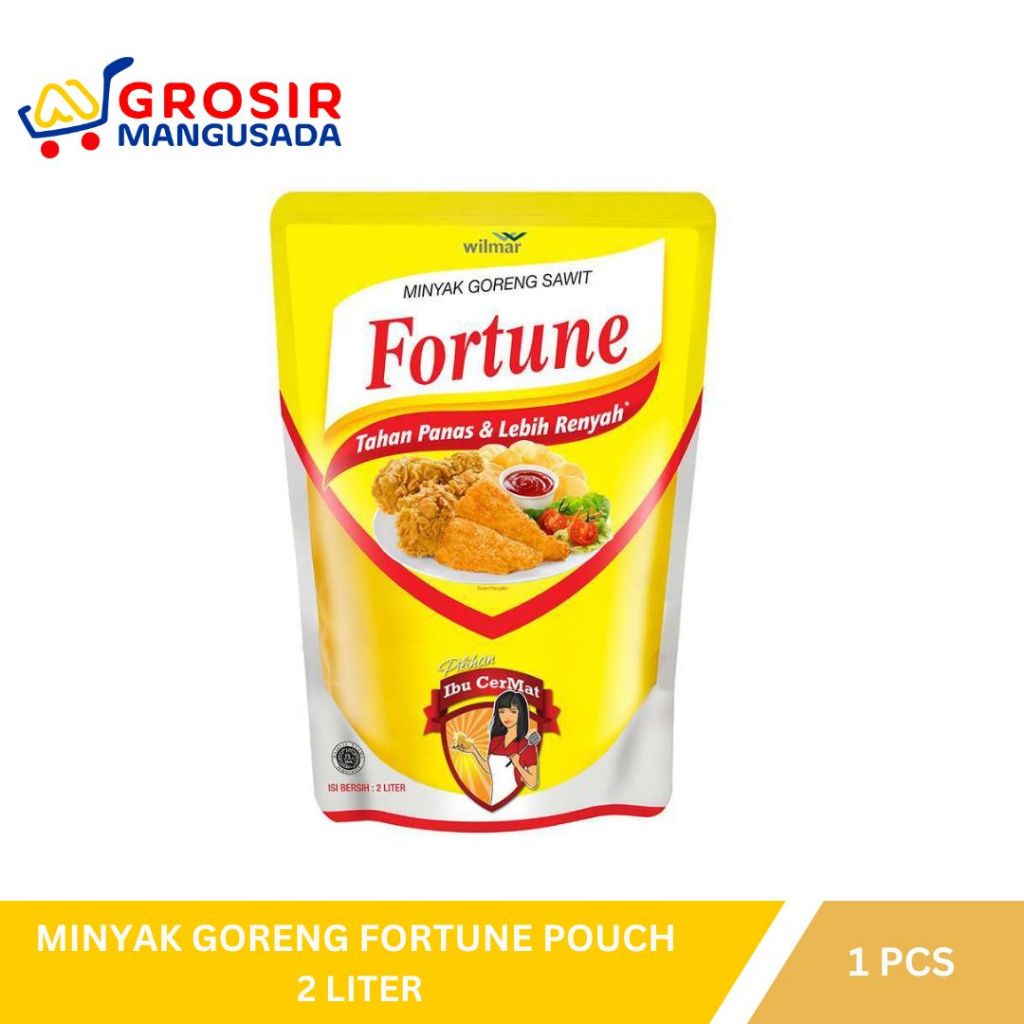 

Minyak Goreng Fortune Pouch 2 Liter