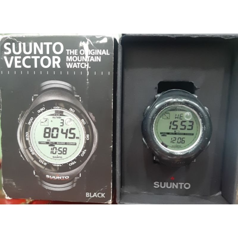 Jam Suunto Vector Black (pemakain pribadi)