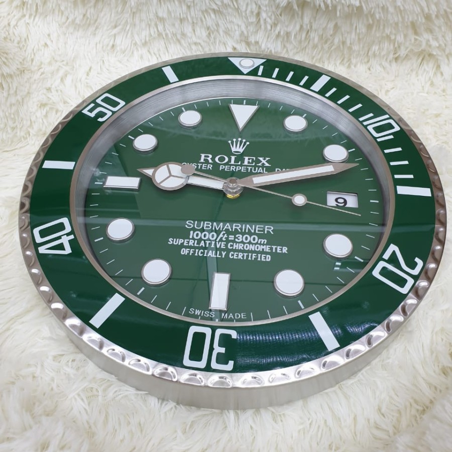 Jam Dinding Rolex Submariner Hulk limited edition