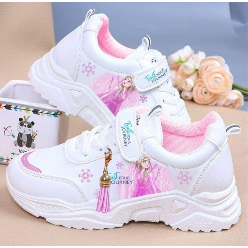 sepatu anak perempuan#sepatu sekolah anak#sepatu sneakers anak perempuan#sepatu Frozen anak perempua