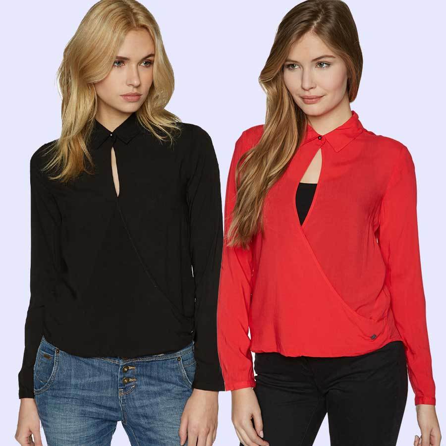 Tom Tailor Wrap Blouse
