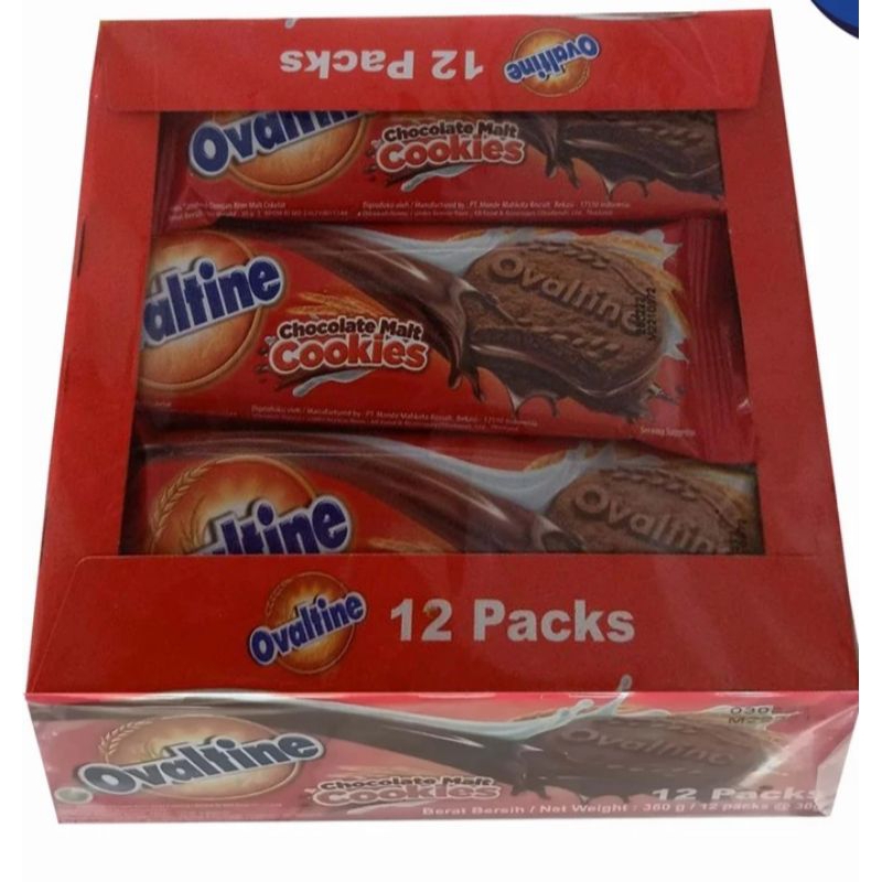 

Ovaltine Cookies 24gr x 12pcs