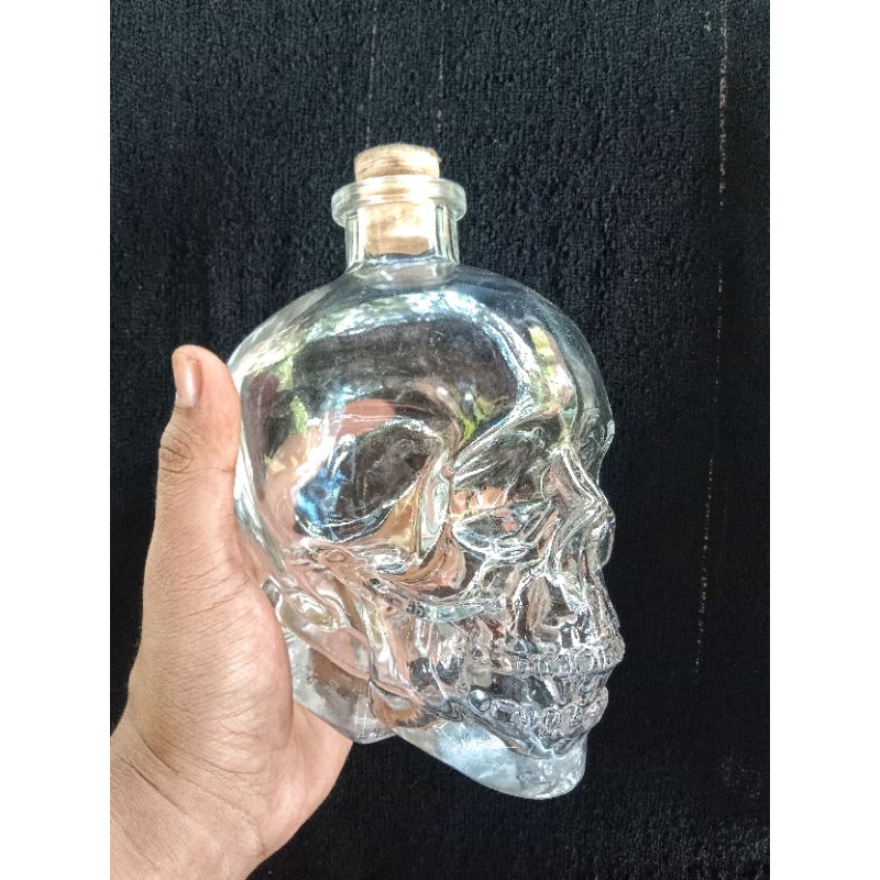 Botol Kaca tengkorak Botol hiasan, pajangan