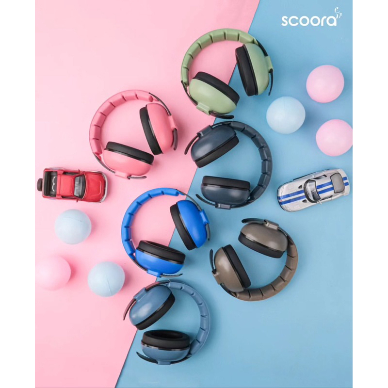 Scoora Cronos Full Colour Baby Earmuff - Earmuff Bayi / Earmuff Anak