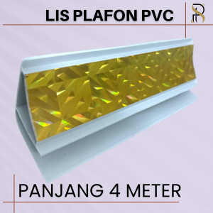 Lis Plafon PVC Motif Mozaic Gold (SP 33)
