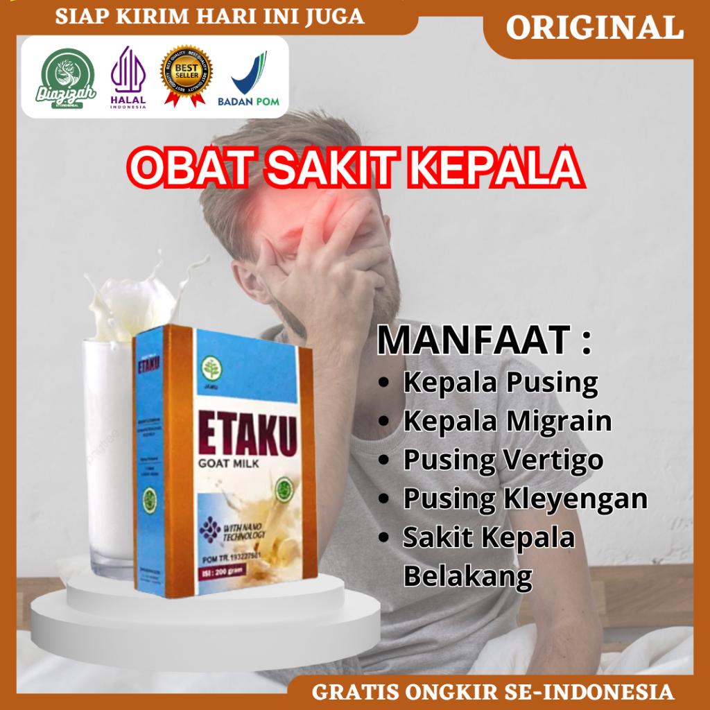 Obat Sakit Kepala, Obat Sakit Kepala Menahun, Obat Sakit Kepala Migrain, Obat Sakit Kepala Vertigo, 