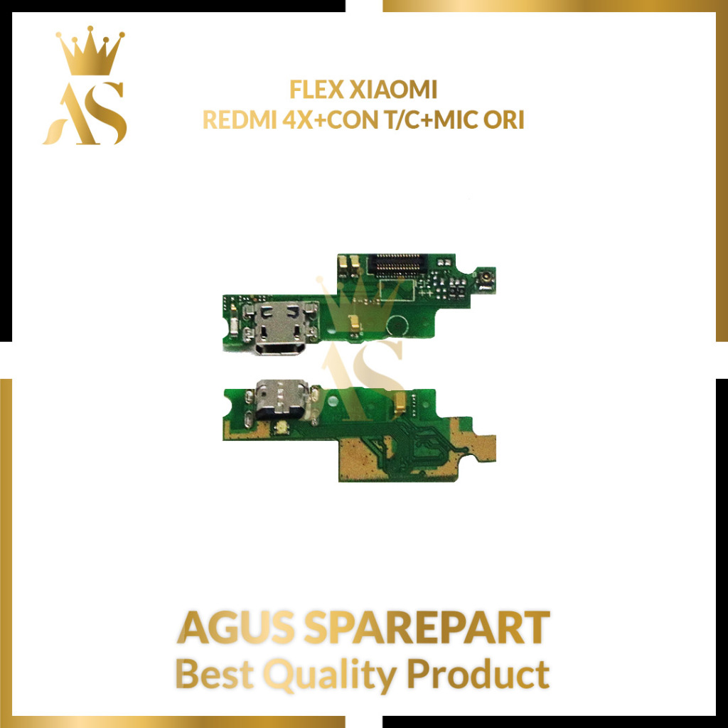 FLEXIBLE CONNECTOR CHARGER XIAOMI REDMI 4X + CON TC + MIC ORI