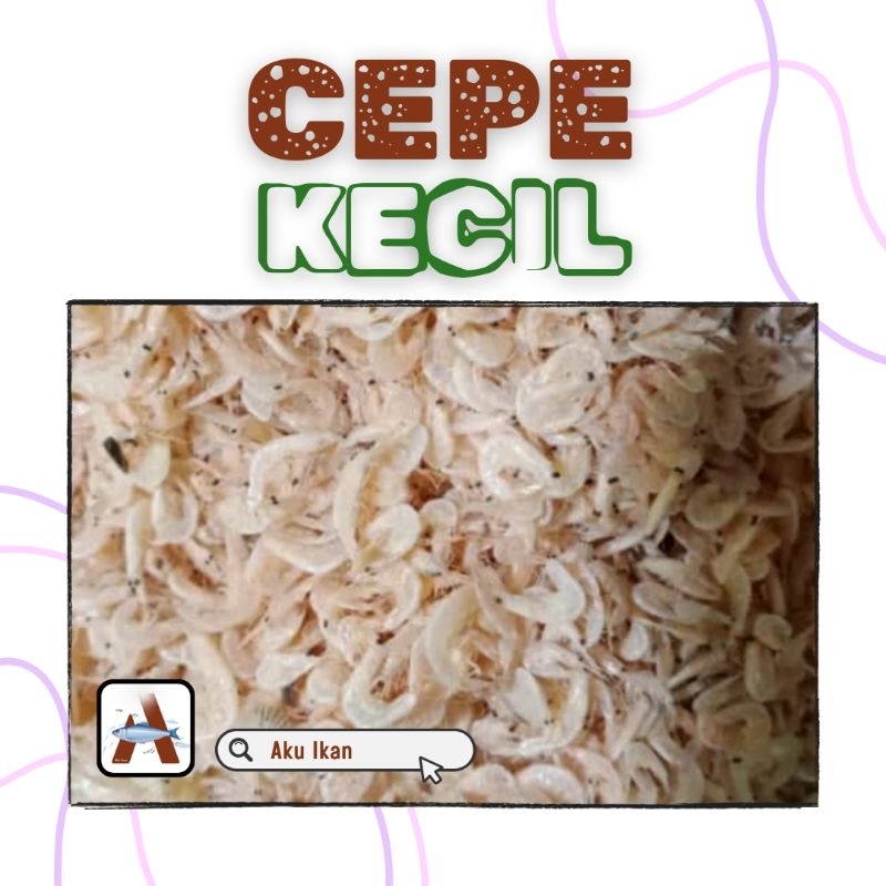 

Kecepe/ Cepe Kecil asli Medan 500g 1kg