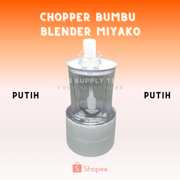 1 Set Chopper Bumbu Blender Miyako