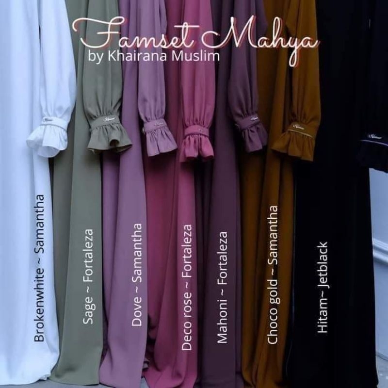 Gamis Mahya Mekar Khairana