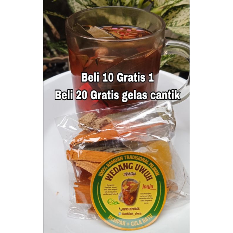 

WEDANG UWUH JOGJA BELI 10 GRATIS 1