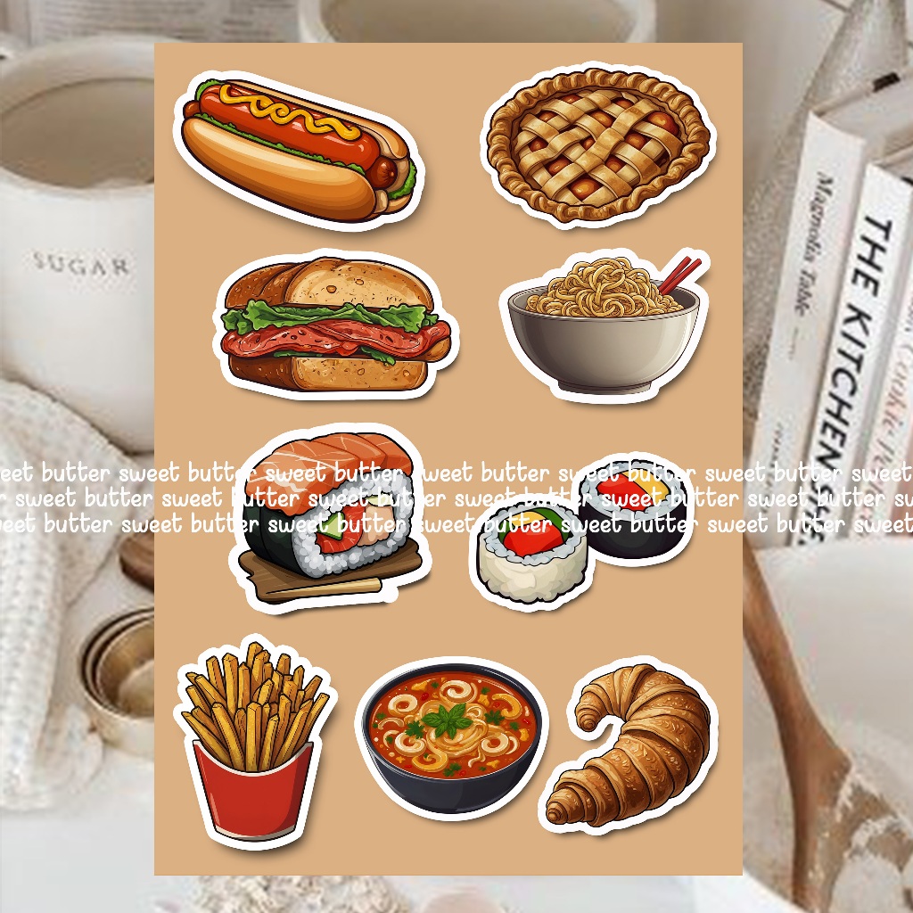 

Food Sticker Jurnal