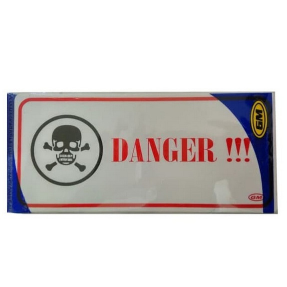 

GM LABEL DANGER ACRYLIC MEDIUM