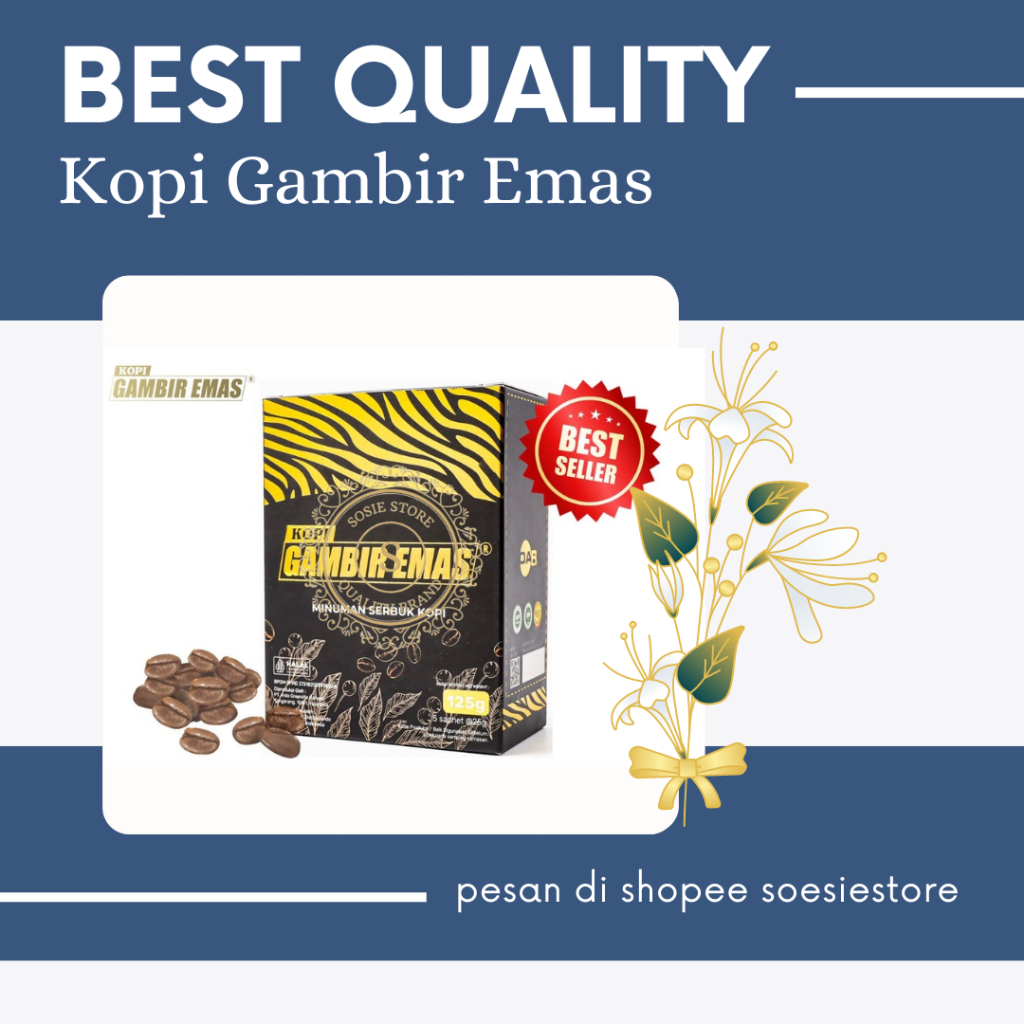 

KOPI GAMBIR EMAS // KOPI PRIA GAMBIR EMAS TERLARISS !!!!!!