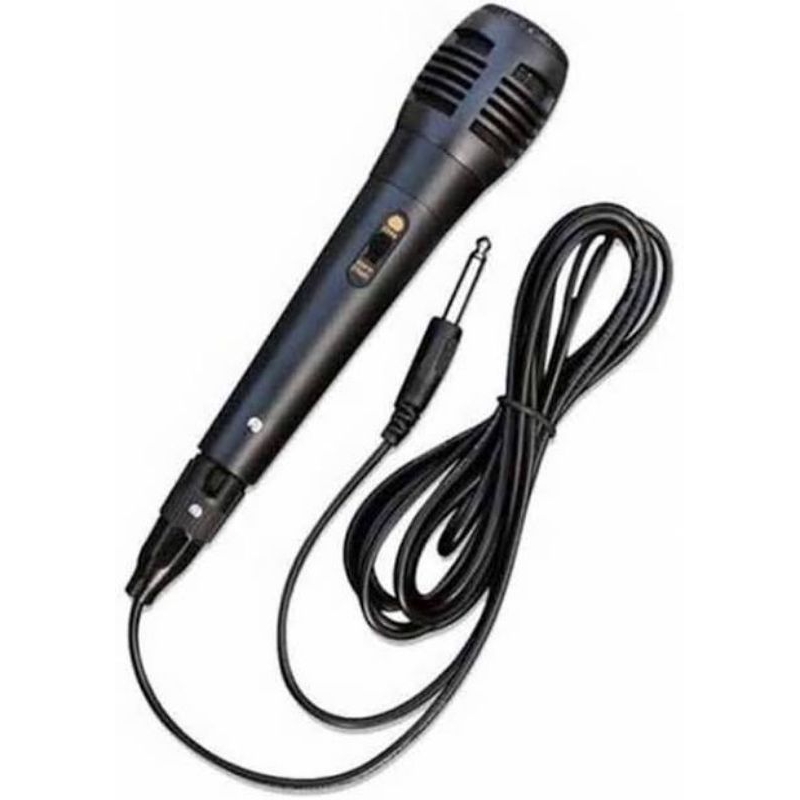 Mic Kabel Karaoke Mic Kabel Jack Besar dan Jack Kecil
