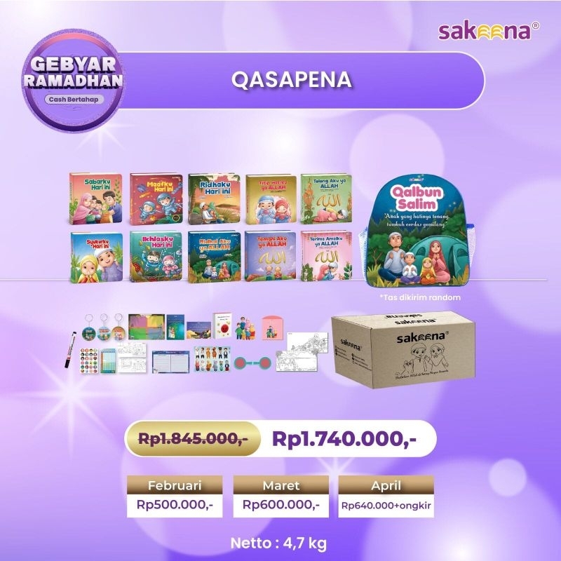 [Sakeena Book] QASAPENA (Arisan)