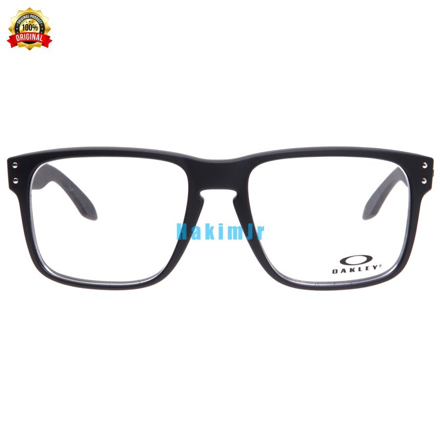 Frame Kacamata Oakley Holbrook RX Satin Black OX8156-1054 Original