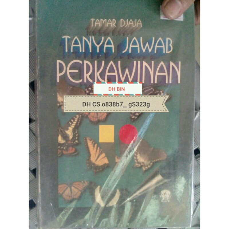 Tanya Jawab Perkawinan Tamar Djaja Buku ASLI/ORIGINAL