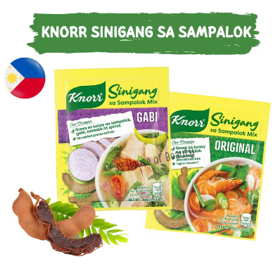 

Bumbu Instant Knorr Masakan Khas Filipina Sinigang sa Sampalok Mix Gabi 44g Sayur Asem ala Filipin