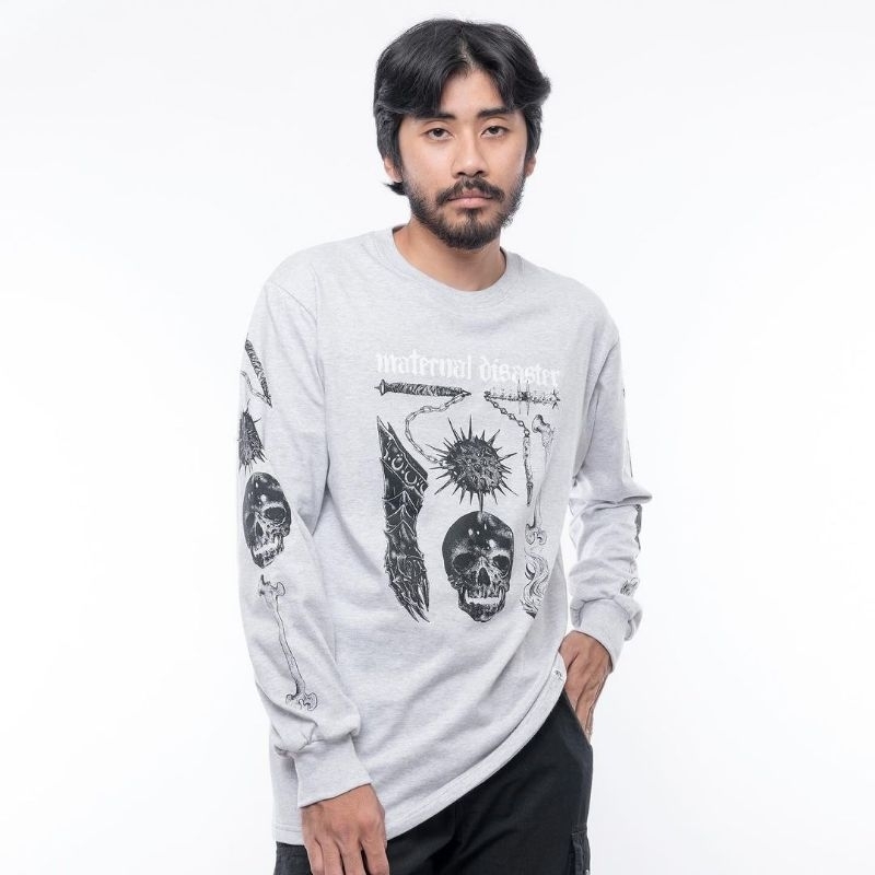 MATERNAL DISASTER "WARTOL" LONGSLEEVE - HOOPS BANJARMASIN