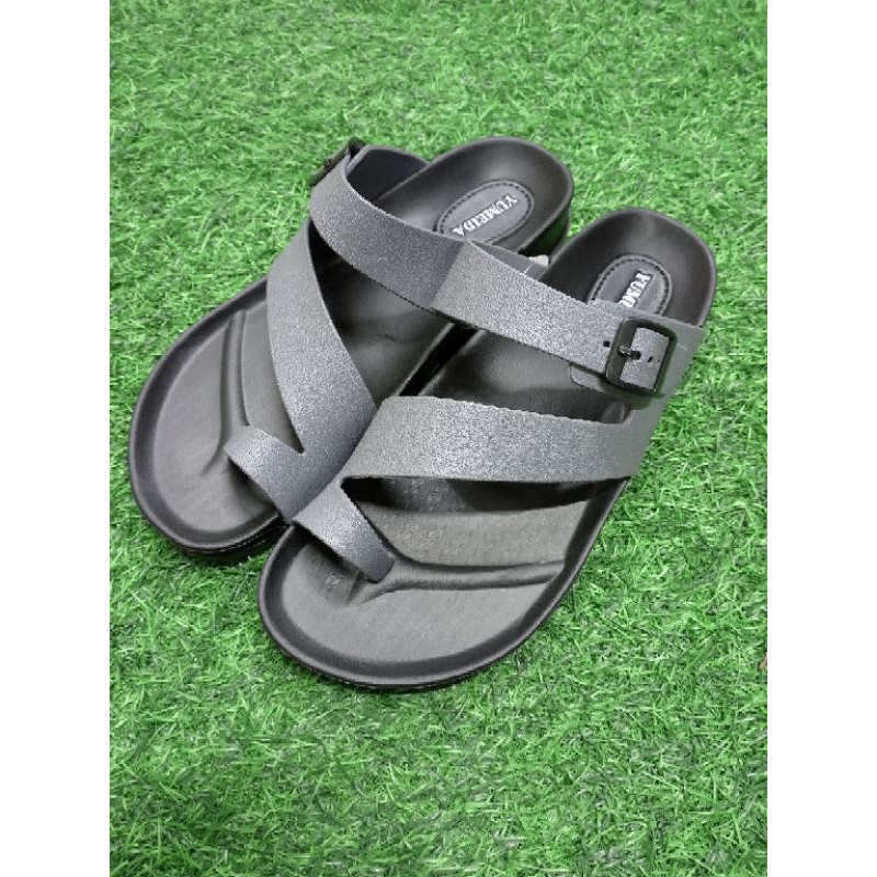 Yumeida T GT 8095 L Uk 38-43 / Sandal Karet Pria Nyaman Dipakai/ Sandal Model Terbaru Bahan Empuk / 