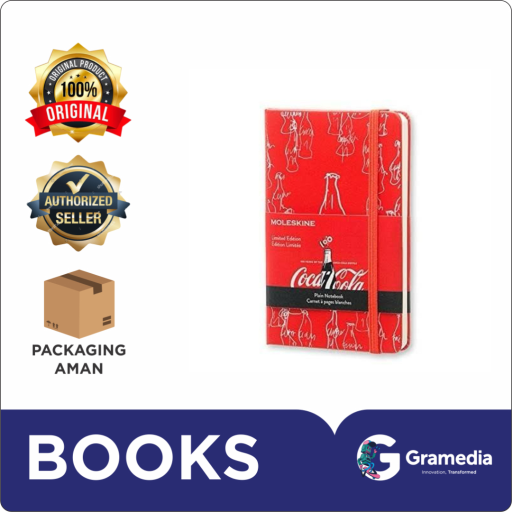 

Gramedia Bandung - Moleskine Coca Cola Notebook Plain Pocket