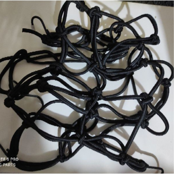 JARING HELM JARING BARANG UNIVERSAL WARNA HITAM/MERAH/BIRU/JARING BARANG/JARING TALI HELM RX KING RA