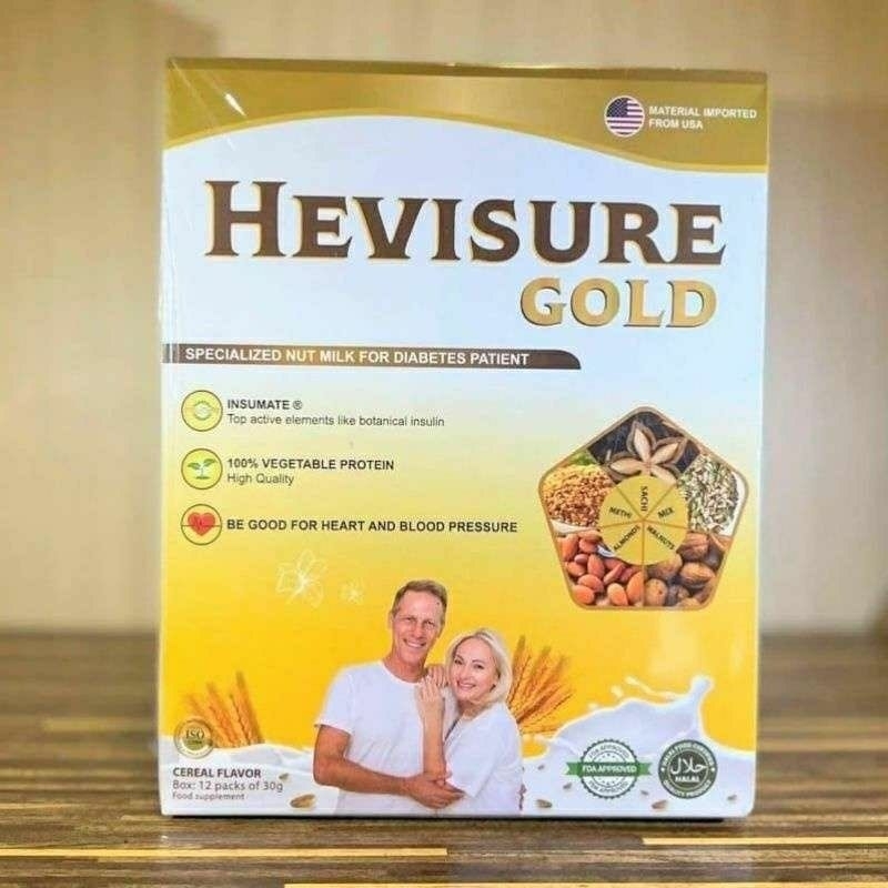 

1 bok HEVISURE GOLD MILK SUSU OBAT DIABETES KENCING MANIS KADAR GULA RENDAH