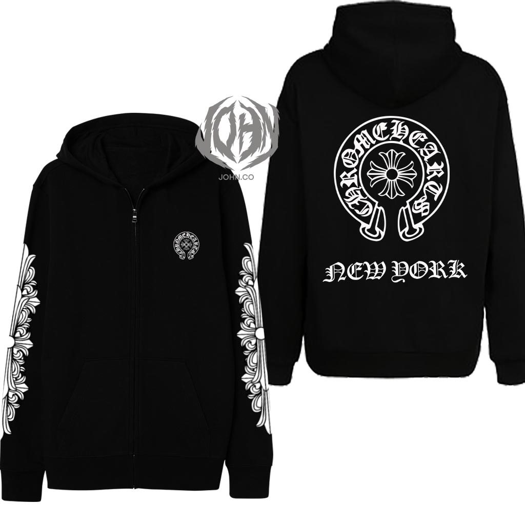 Jaket Zipper Crome Hearts / Zipper Crome Hearts New York